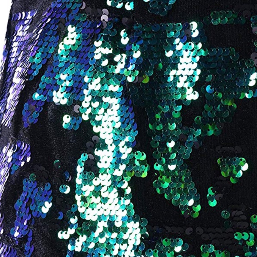 Halloween Strapless Sequin Mermaid Costume - Picture 5 of 5